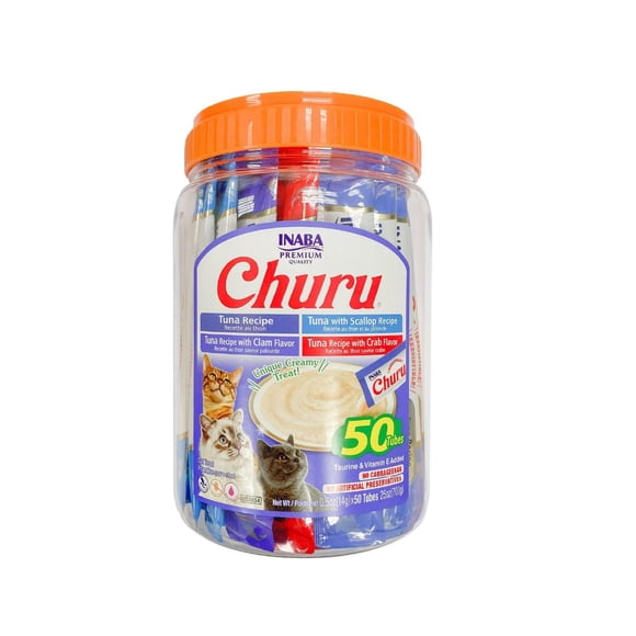 Churu Inaba Vieira Almeja y Cangrejo 50 piezas de 14 gr