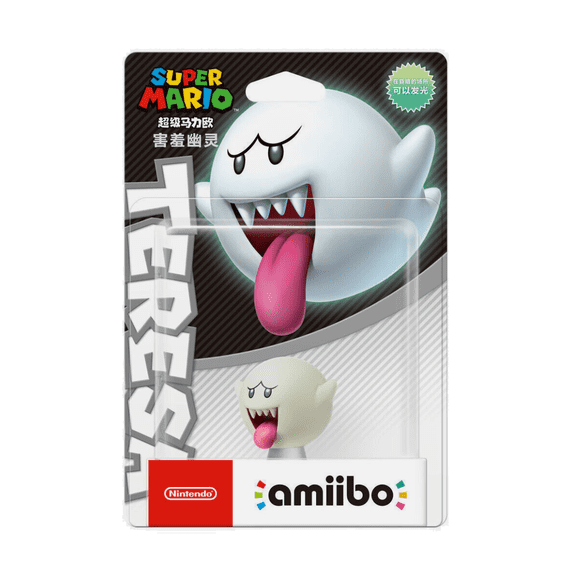 Figura Amiibo Original Nintendo Boo Super Mario Bros