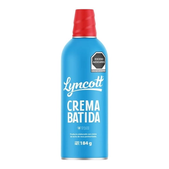 Crema batida Lyncott 184 g