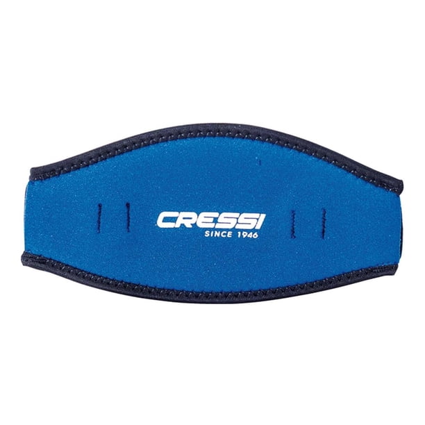 Protector Cressi Strap Para Correa De Máscara Azul