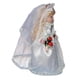 thumbnail image 2 of Muñeca de porcelana para bodas de 15,75 pulgadas, escultura para centro de mesa, regalo de aniversario Blanco, 2 of 9