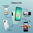 thumbnail image 4 of Smartphone Samsung Galaxy A26 5G Verde Claro desbloqueado 128GB, 4 of 4