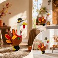thumbnail image 1 of 23 pulgadas Acción de Gracias Turkey Gansos Outfit Fall Harvests Gansos Disfraces Lawns Gansos Traje de pavo con peregrinos Sombrero Jardín Gansos Decoración Ropa, 1 of 7