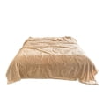 thumbnail image 2 of Color Style Taffeta Comfortable Fleece Blanket Sofa Leisure Throw Blanket, 2 of 6