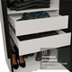 thumbnail image 3 of Ropero Closet Madesa Venus 6 Puertas 180cm Blanco/Negro, 3 of 5