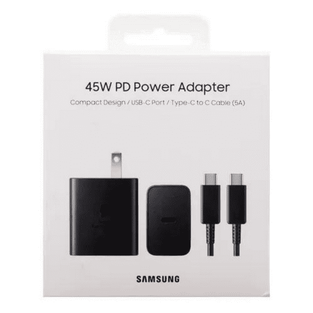 Cargador de Pared Carga Rápida 45W Samsung EP-T4510XBEGCA