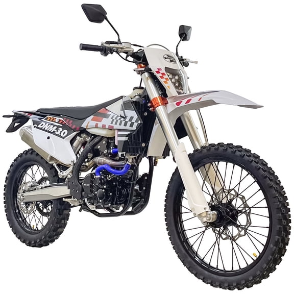 Motocicleta doble proposito DINAMO DNM 3.0 Blanco