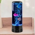 thumbnail image 2 of Lámpara de burbuja, lámpara de acuario de peces para niños, regalo USB, 16 colores vibrantes, luz nocturna, lámpara de humor para decoración de, 2 of 9