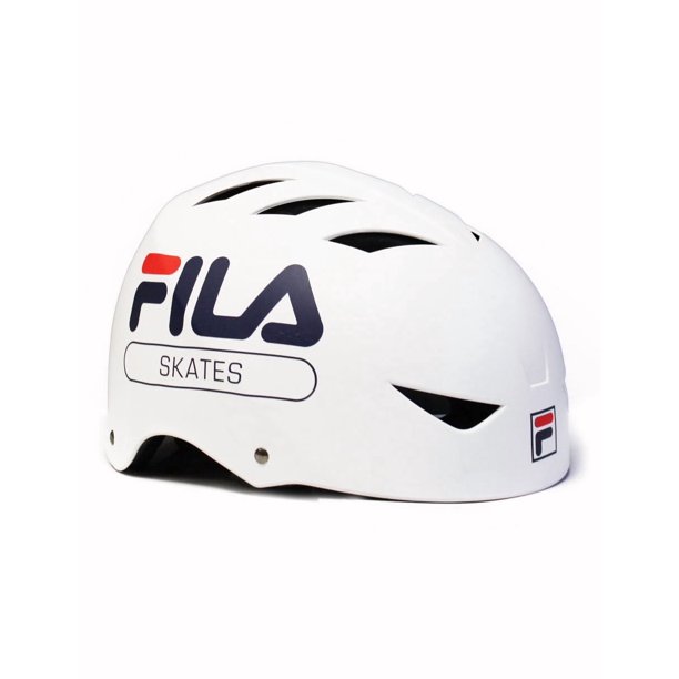 Casco Patines Fila Blanco Pro Ajustable