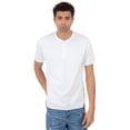 thumbnail image 1 of PLAYERA PARA HOMBRE LISA ESTILO HENLEY CON BOTONES, 1 of 4