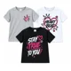 thumbnail image 1 of Pack 3 Playeras para Niña Estampadas Algodón Tallas 4 a 8, 1 of 4
