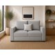 thumbnail image 1 of Love seat El Bazar Store Miami Lino Gris plata 2 plazas, Modular, Moderno, Sala, 1 of 4