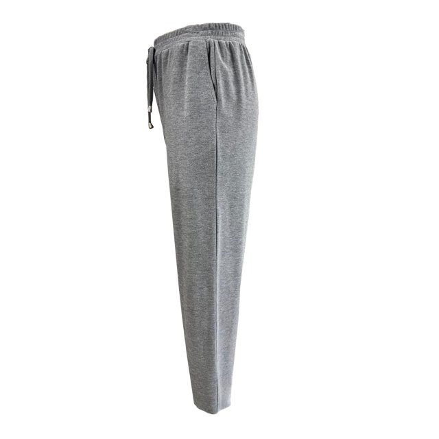Pantalón George para Dama, con Bolsas y Jareta Gris Talla EG