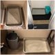 thumbnail image 3 of Caja de Arena para Gatos VehiGo Metal Extragrande Acero Inoxidable Resistente Superficie Lisa Fácil, 3 of 12