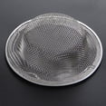 thumbnail image 4 of Stainless Steel Mesh Sink Strainer Filter | Basket Trap Screen for Kitchen Bathroom Sewer | Rustproof High-Density Mesh | 4.3" Diameter | Clog Prevention | Easy Clean | Universal Drain Cover, 4 of 8