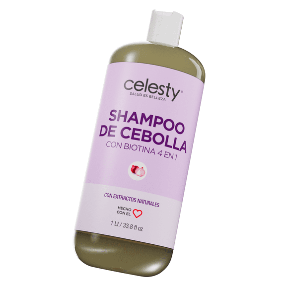 Shampoo De Cebolla Con Biotina Celesty 1Lt