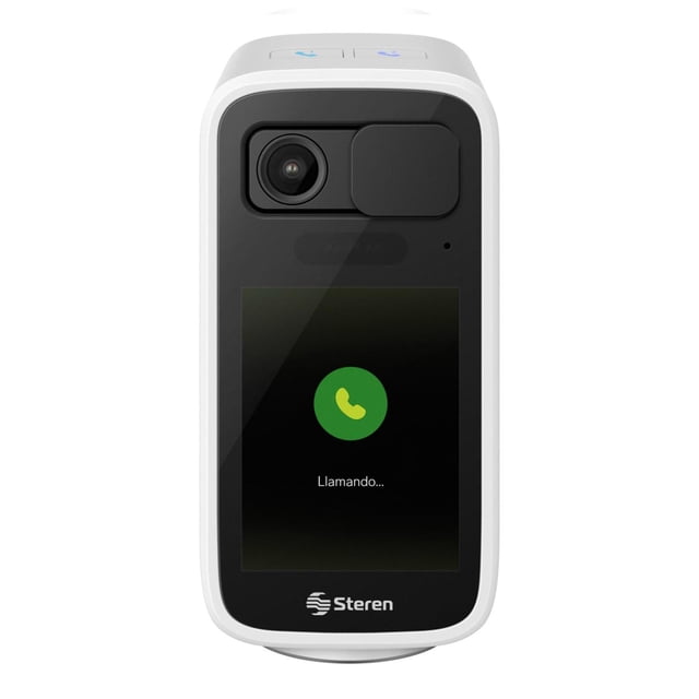STEREN Cámara de seguridad Wi-Fi 6* 4 Mpx robotizada con pantalla para video llamada, doble banda CC