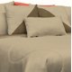 thumbnail image 4 of Set de Cama Spring Air Colors Kakhi/Crema King Size, 4 of 5