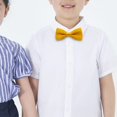 thumbnail image 2 of Pajarita para niños,Pajarita infantil de color liso ajustable,Pajaritas preanudadas,accesorio versátil para niños,Corbata de moda para niño,moderna y cómoda,Cumpleaños Formal 3 piezas, 2 of 8