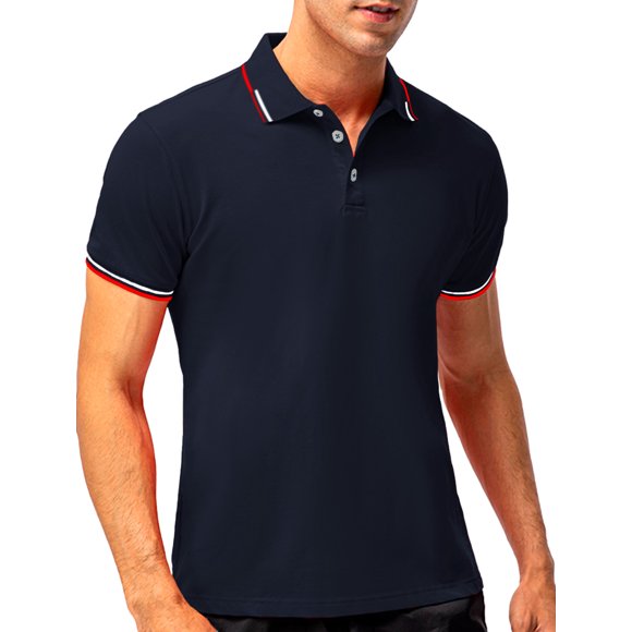 Playera Polo Hombre Manga Corta Shendy Vendy Casual Camisa