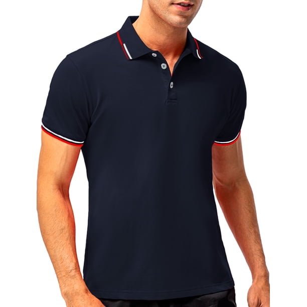 Playera Polo Hombre Manga Corta Shendy Vendy Casual Camisa