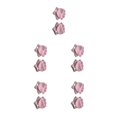 thumbnail image 1 of 1 par de Manoplas para niños Qarigey Guante de manopla convertible para mantener El calor Rosa claro 5piezas, 1 of 6