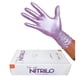 thumbnail image 1 of Guante de Nitrilo UNISEAL Lila Extra Chico ambidiestro, ajuste ergonómico flexible y cómodo, 1 of 5