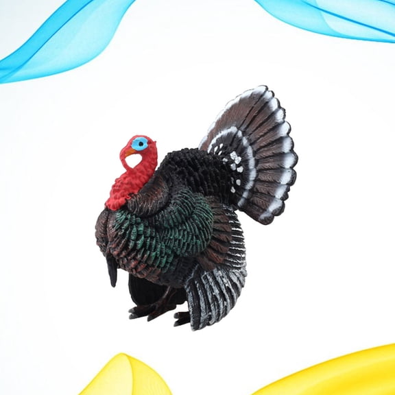 unbranded 1Ud Adorno De Pavo Multicolor Estilo Chic Con Elaboración Para Cuarto O Oficina