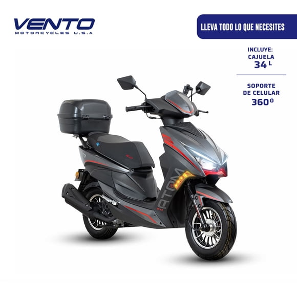 Motocicleta Vento Atom 200 2.0 Gris 2027