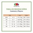 thumbnail image 4 of Camiseta Atlética Fruit of the Loom Para Niño Algodón Sustentable Blanca 3 Piezas Talla G, 4 of 4