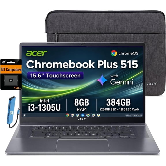 Chromebook Acer Plus 515 15,6" i3-1305U 8 GB 384 GB