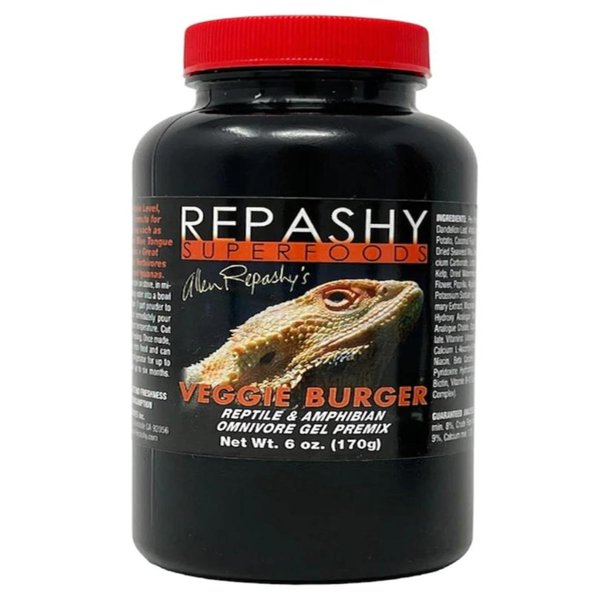 ALIMENTO PARA REPTILES VEGGIE BURGUER REPASHY 170 GR