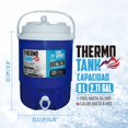 thumbnail image 3 of Termo De 8 Litros / 1.05 Gal Thermo Tank Azul, 3 of 5