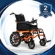 thumbnail image 2 of Silla de Ruedas Eléctrica Plegable Todo Terreno 4x4, Doble Motor 500W, Autonomía Hasta 20 km, Soporta 150 kg, Batería de Litio 24V, 2 of 7
