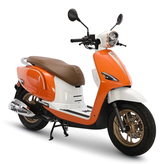 MOTOCICLETA LETBE SCOOTER NEON 125 NARANJA 2026