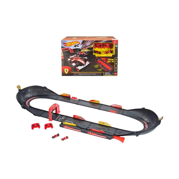 Pista de Juguete Mattel Hot Wheels RC Ferrari Legends control remoto