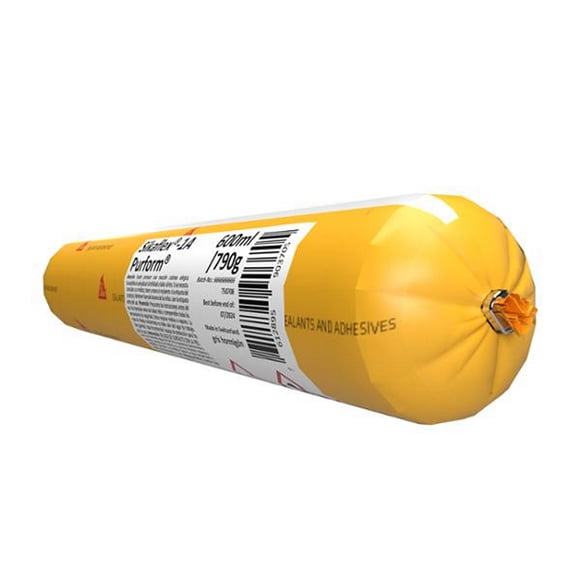 sellador elástico sika sikaflex 1a gris 600 ml