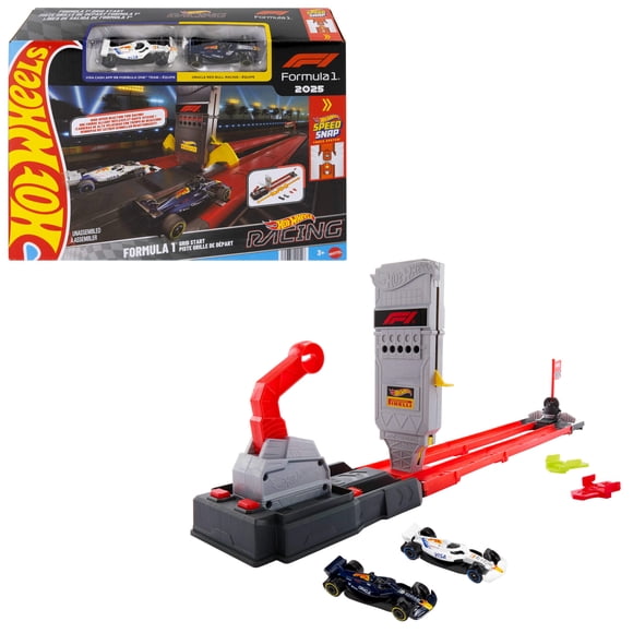 Pista de Carros de Juguete Mattel Hot Wheels Formula 1 Desafio de Salida