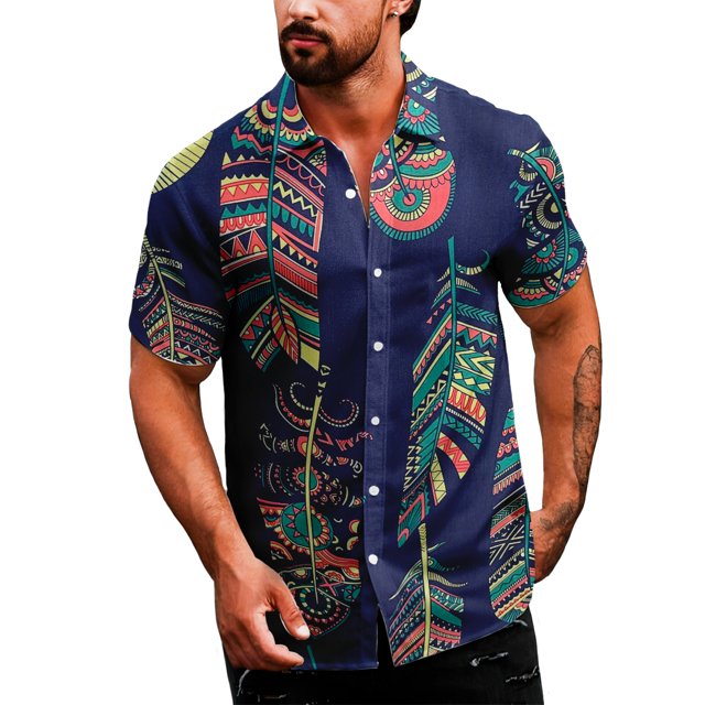 Camisa Casual Para Hombre Shendy Vendy Strech De Manga Corta