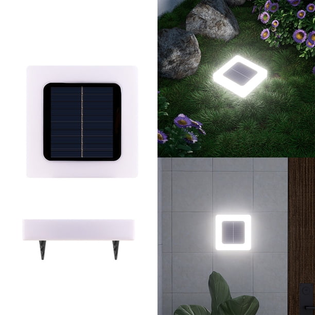 Luz solar enterrada, iluminación decorativa de jardín al aire libre ...