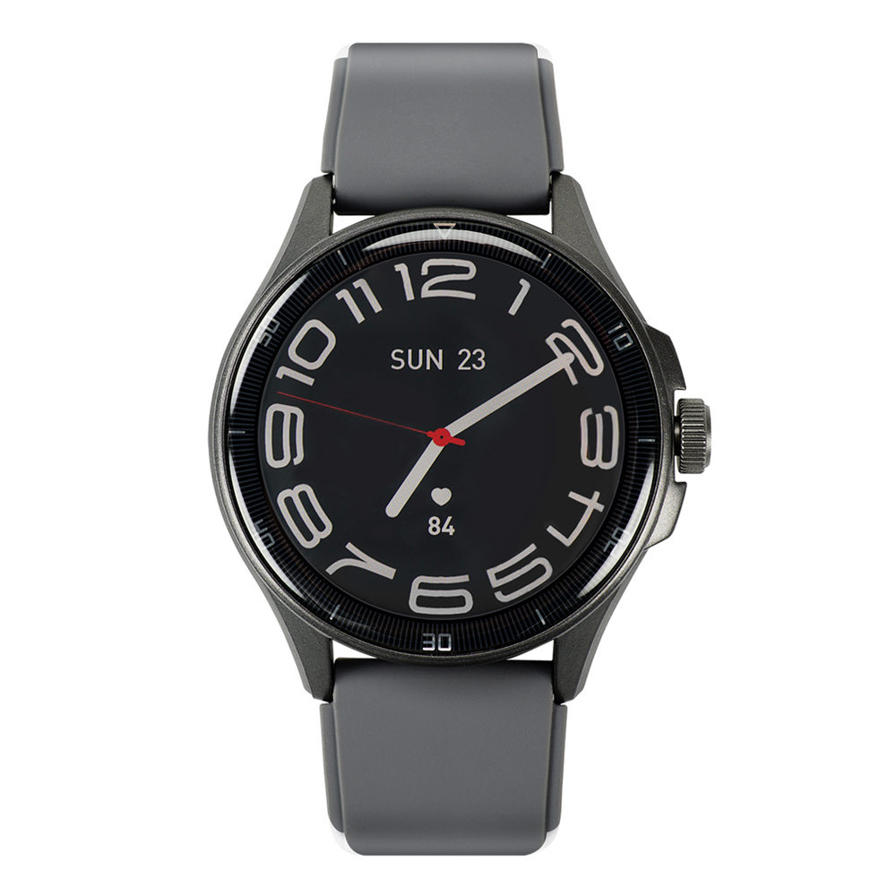 Smartwatch STF Kronos Oblivion AMOLED 1.43", Llamadas, IP68  Color grafito