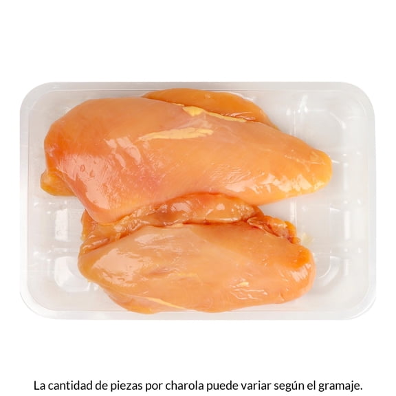 Pechuga de Pollo sin Hueso por Kilogramo Peso Aproximado por Charola de 600 g a 700 g