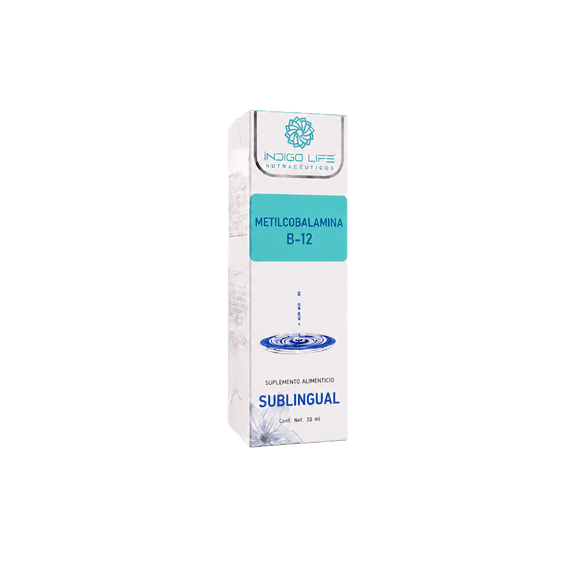 Indigo Life Vitamina B12 Metilcobalamina Ionizada Sublingual  30 ml