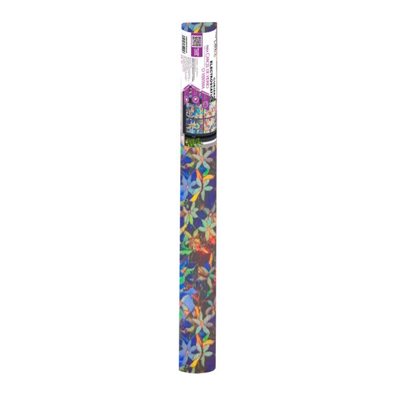 Electrostático Mobi Emplomado Color Azul, Rollo de 45 cm X 3 mt