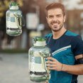 thumbnail image 4 of Vaso de agua de gran capacidad para deportes y fitness, botella de agua Ton Ton, resistente a altas temperaturas, cubo Ton Ton, vaso grande para el vientre, vaso recto para beber con asa de, 4 of 6
