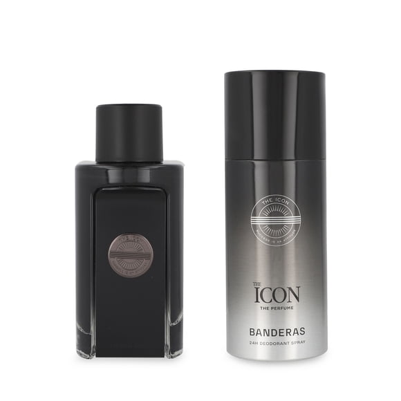 SET BANDERAS THE ICON 2PZS 100ML EDP SPRAY/ DESODORANTE 150ML SPRAY