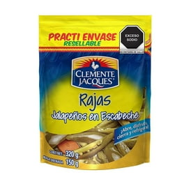 Rajas de chile jalapeño Clemente Jacques en escabeche 320 g