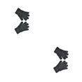 thumbnail image 1 of Guantes para niños pequeños Sonducket 2piezas Negro, 1 of 6