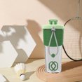 thumbnail image 4 of MTBLYS Botella mezcladora de proteínas | Vaso mezclador de 700 ml (24 oz) | Con bola mezcladora | Portátil y a prueba de fugas | Suplemento pre-entrenamiento | Uso en gimnasio y fitness, 4 of 8