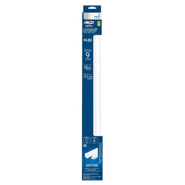 Luminario 9W Led Para Gabinete 60 Cms